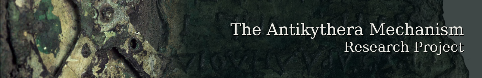 The Antikythera Mechanism Research Project